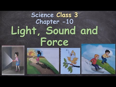 Light, Sound and Force || Class 3, Science Chapter 10 || Science Lesson 10 Questions & Answers