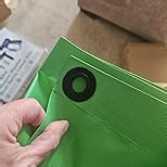 RENEGADE Industrial Tarp 10x10 ft Brown – Heavy Duty, Waterproof, UV-Resistant, PFAS-Free – Square Tarpaulin for Campsites, Roofing, Construction & Outdoor Shelter