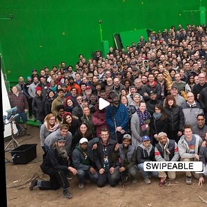 Robert Downey Jr. on Instagram: "Infinity war / Endgame cast and crew assembled ... #TeamStark #thankyou Where’s #waldo ? It takes a village ... (📸 @chuckzlotnick ) #flashback #throwback #tbt"