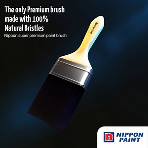 69 reactions | The only premium brush made with 100% Natural Bristles. Nippon Super Premium Paint Brush Enjoy amazing discounts on all Nippon Paint products purchased through www.NipponPaint.lk web store in this April Month. #NipponPaintLanka #TheCoatingsExpert | Nippon Paint Lanka | Facebook
