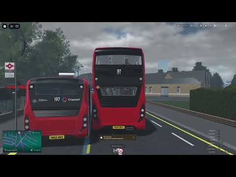 Roblox, Bus Croydon route 197, High quality.