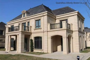 [Hot Item] Natural Stone Slab Cut to Baluster Viatza Beige Exterior Limestone Wall Cladding