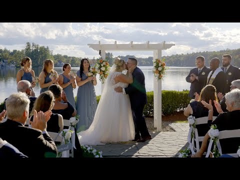 Wedding Ceremony of Jennifer and Ryan at Castleton in Windham, NH!