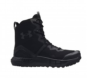 UA Micro G Valsetz 8" Side-Zip | Black Tactical Boots