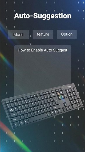 How to Enable Auto Suggest feature in Windows #typing #autosuggestion #windowstips
