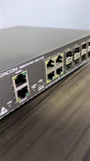 Switch Datacom DM4370 #fibraoptica #provedordeinternet #switch #Datacom