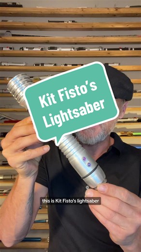 Replying to @Reid Kit Fisto’s Lightsaber… #lightsaber #starwars | kit fisto