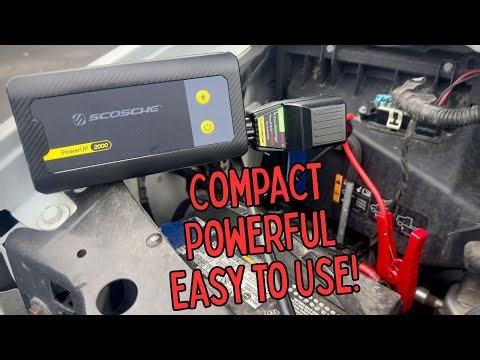 Scosche Jump Starter: 2000A Power You Can Trust!