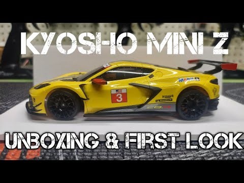 Kyosho Mini Z / Chevrolet Corvette C8.R / Unboxing &First Look