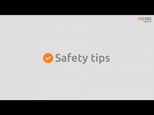 Safety guidelines for using your ECOA Induction Cooker