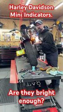 Harley Davidson Mini Indicators. Are they bright enough? #motorcycle #shorts #biker #short #Harley