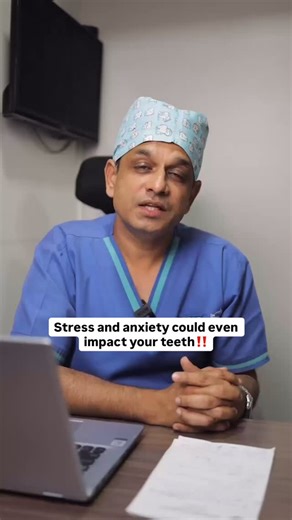 Long-term stress and anxiety can quietly impact your dental health‼️ DM @dentiquecochin or call us at 8129688765 for more details🦷💯 . . . . . . . . . . (Dentique, kochi, dentist in Kochi, Invisalign treatment, invisalign in Kochi, dental tips) | Dentique The Dental Studio