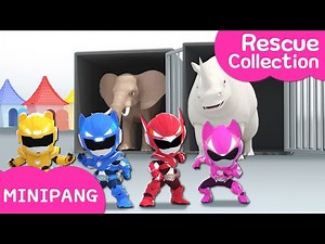 Learn colors with MINIPANG | 🚨Rescue Collection | MINIPANG TV 3D Play