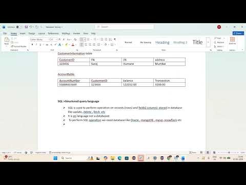 Database Testing Full Course Day 2 | SQL Basics for Software Testers | Hindi
