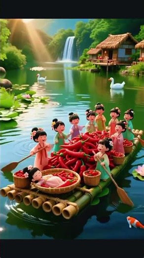 Cute Little Girls Cooking Meat 🍖 | Adorable Chef Moments 👩‍🍳💕