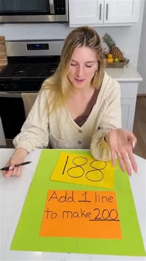 Add 1 line to make 200! 🎬 This video was produced by Network Media and Steph C | Challenge Accepted