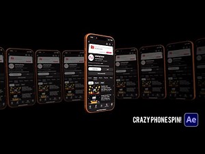 Create 3D Phone Showcase Animation in After Effects — Beginner Friendly