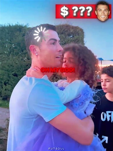 Junior Vs Ronaldo Vs Georgina's birthday gift 🤯#football #ronaldo #georgina #cr7 #soccer #trending