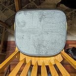 SWEMSTAR Chair Cushions - 15"*17" Kitchen Dining Chair Pads Foam Seat Cushion for Chairs Barstool Cushions Non Slip Seat Pad