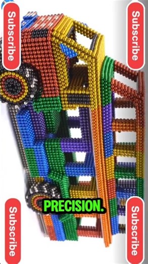 Building a Double-Decker Transport Vehicle Using Magnetic Balls | Creative DIY #car # double