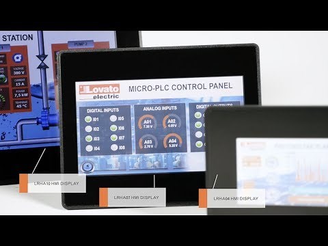 LRH configuration for communication with pc and devices - LRH HMI display | LOVATO Electric