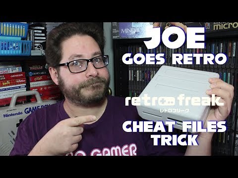 Use Retron 5 Cheat Files On The Cyber Gadget Retro Freak - Joe Goes Retro