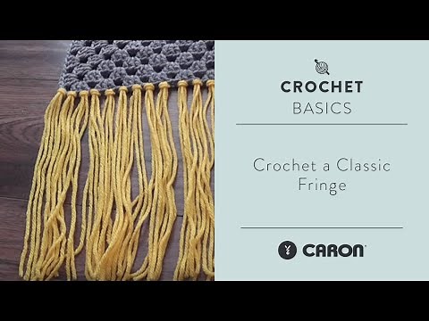 Crochet a Classic Fringe – Step-by-Step Tutorial
