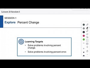 iReady Math 7 Lesson 21 Session 1