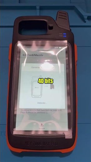 Generar chip 4D Mazda #automobile #key #keyprogrammer #pioneer #keyprogramming #tips #programming