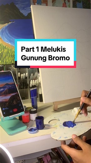 Melukis Gunung Bromo dengan Kanvas: Tutorial Lengkap