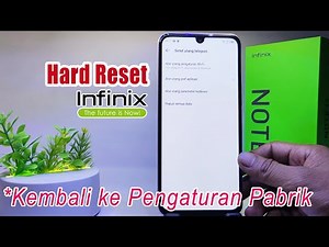Cara Hard Reset Infinix Note 11 | Kembalikan ke Pengaturan Pabrik HP Infinix