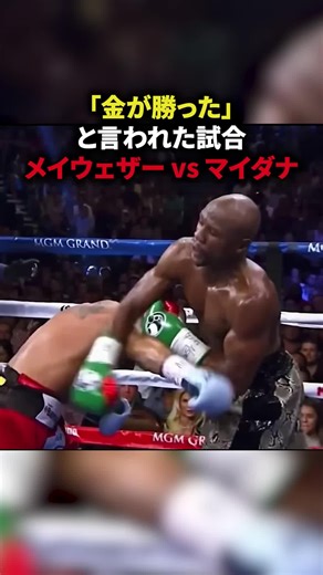メイウェザー対マイダナの試合詳細