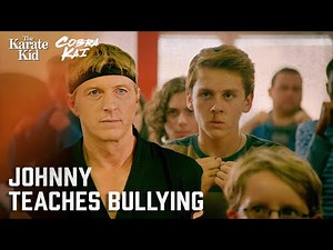 Johnny Lawrence Teaches the Art of Bullying | Cobra Kai (William Zabka, Gianni DeCenzo)