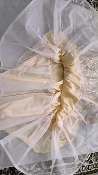 How to Sew Can Can with maxi dress #sewing #diy #designer