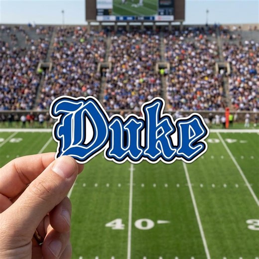 North Carolina Duke Blue Devils Sticker, Duke University Basketball Decal, Blue Devils Football Vinyl Sticker, Duke Gift, Laptop Decal - Etsy
