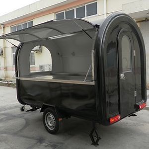 [Hot Item] Airstream Food Trailer with DOT CE Cart Outdoor Street Fast Food Trailer with Fully Equipment