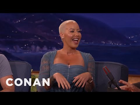 Amber Rose Is Conan's #1 Fan | CONAN on TBS