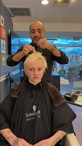 lesbian draco is back ✂️ • • • • #fyp #masc #haircuts #blondehaircolor