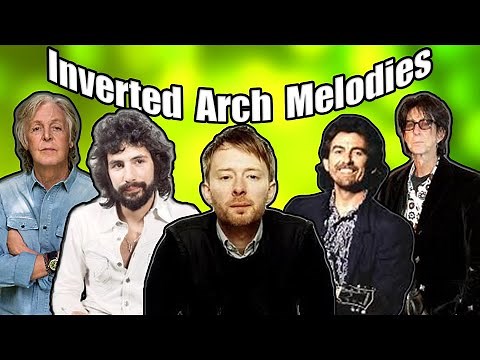 Examples of Melodic Shapes in Vocal Melodies ( inverted Arch)