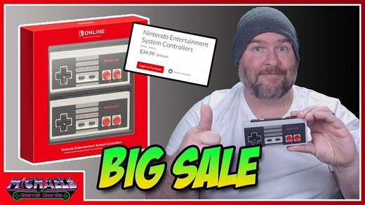 Big Sale on Nintendo Switch Online NES Controller