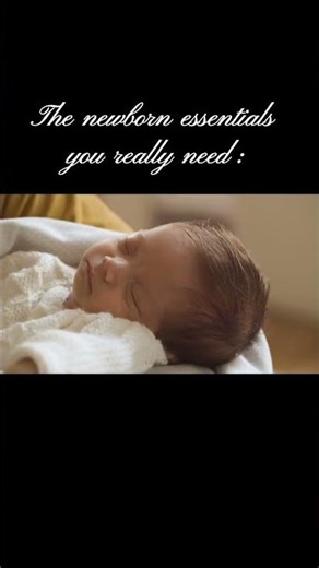 The Newborn Essentials You REALLY Need