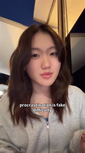 Maddy Park on Instagram: "a thought on procrastination 🌱"