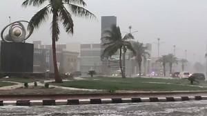 110K views · 2.4K reactions | True to the weather forecast, heavy rainfall in #Jeddah today Tahlia street this morning Video by @382Saud Stay safe everyone | RiyadhConnect | Facebook