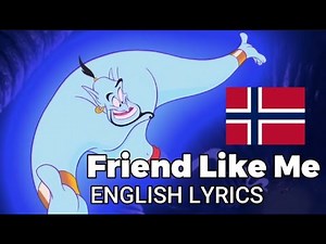 Aladdin - Friend Like Me [Norwegian] HD - English Lyrics/Translation