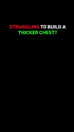 Never struggle again with building amazing chest