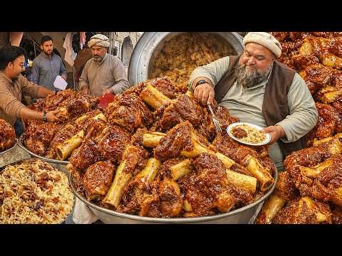 Most Cheap Afghan Street Food | Kabuli pulao | Punjabi curry | Roasted Chicken | Biryani recipe