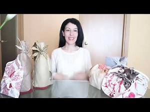 Curso de Furoshiki, el arte de envolver regalos y hacer bolsos con tela y nudos