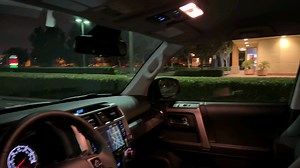 2022 丰田 4Runner TRD Sport 第一視角 夜間駕駛 (3D 音頻)