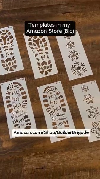 1.3M views · 7K reactions |  Boot templates in my Bio or Amazon Store (Amazon.com/Shop/BuilderBrigade) #Amazonfinds #SantaBoot #SantaBootPrints #Santashoeprints #Christmasideas | Builder Brigade | Facebook