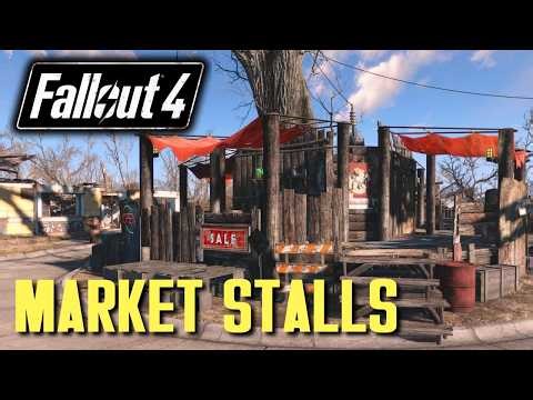 Fallout 4 - Market Stalls